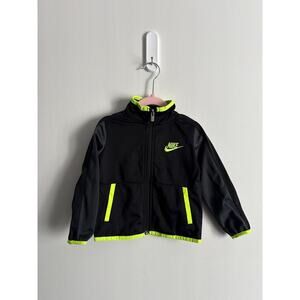 Nike Zip Long Sleeve Boys Jacket 24M Multicolor Reflective Pockets Polyester